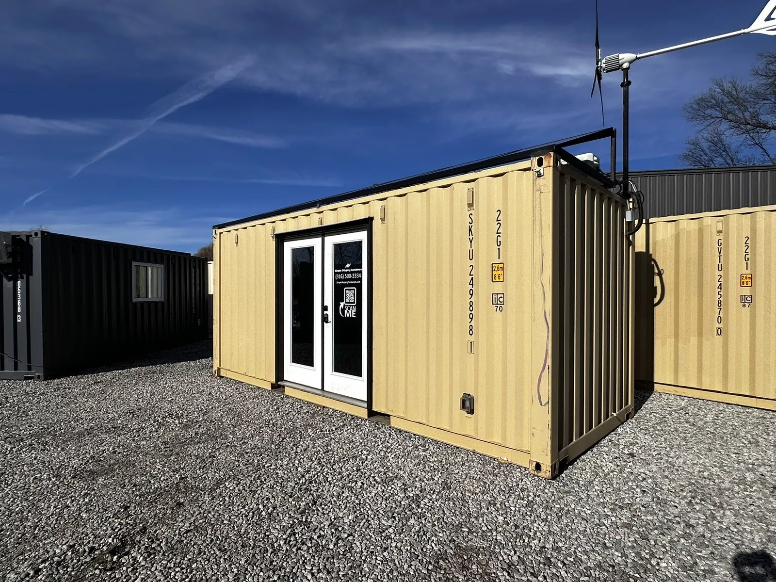 20 ft shipping container office solar off grid.webp